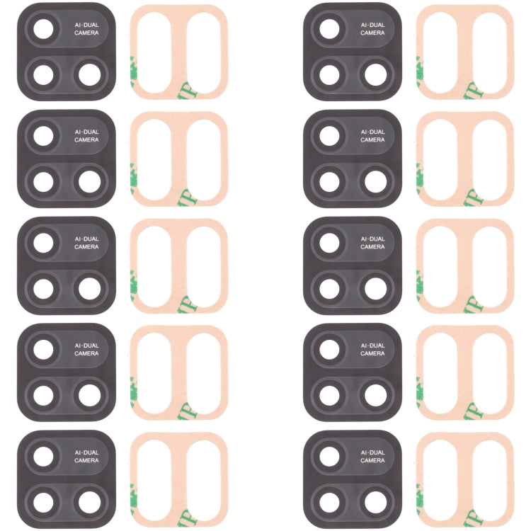 10 PCS Back Camera Lens, For Infinix Hot 10 Play, For Infinix Hot 10s/Hot 10T, For Infinix Hot 10i/Smart 5 Pro, For Infinix Note 8, For Infinix Note 10, For Infinix Hot 11s, For Infinix Hot 11 Play, For Infinix Zero X/Zero X Pro, For Infinix Note 8i���...