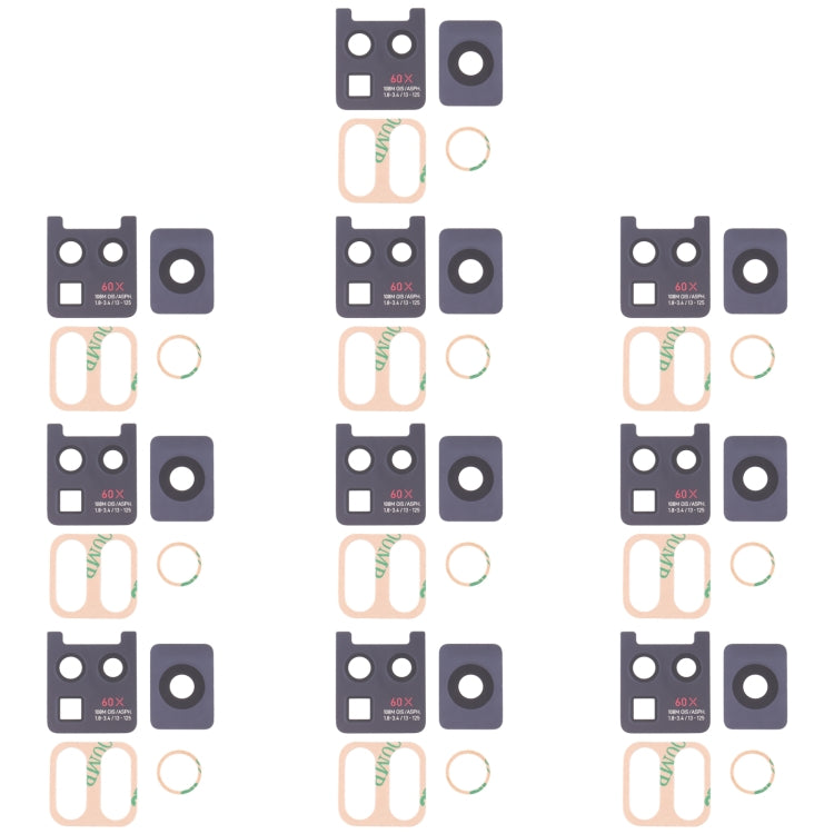 10 PCS Back Camera Lens, For Infinix Hot 10 Play, For Infinix Hot 10s/Hot 10T, For Infinix Hot 10i/Smart 5 Pro, For Infinix Note 8, For Infinix Note 10, For Infinix Hot 11s, For Infinix Hot 11 Play, For Infinix Zero X/Zero X Pro, For Infinix Note 8i���...