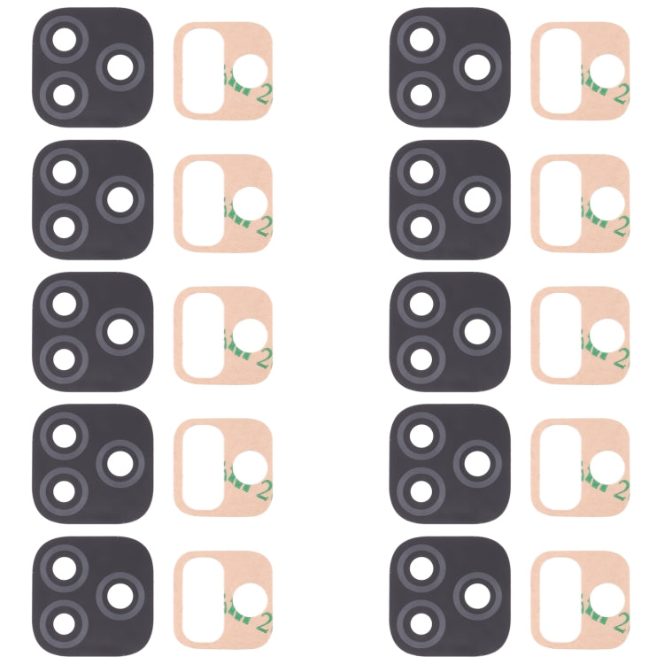 10 PCS Back Camera Lens, For Infinix Hot 10 Play, For Infinix Hot 10s/Hot 10T, For Infinix Hot 10i/Smart 5 Pro, For Infinix Note 8, For Infinix Note 10, For Infinix Hot 11s, For Infinix Hot 11 Play, For Infinix Zero X/Zero X Pro, For Infinix Note 8i���...