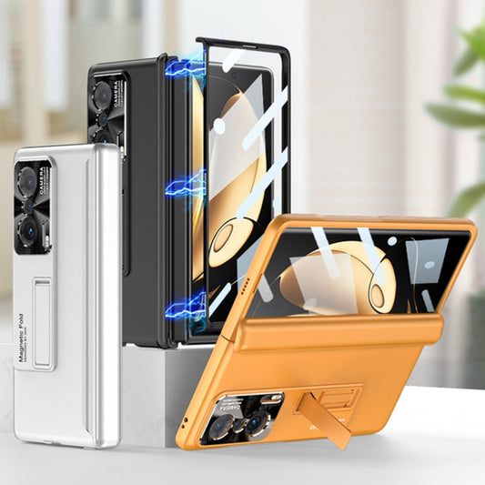 GKK Magnetic Hinge Flip Phone Case with Holder