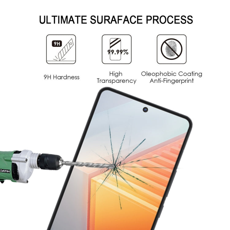 Full Glue Full Screen Tempered Glass Film, For vivo iQOO 10