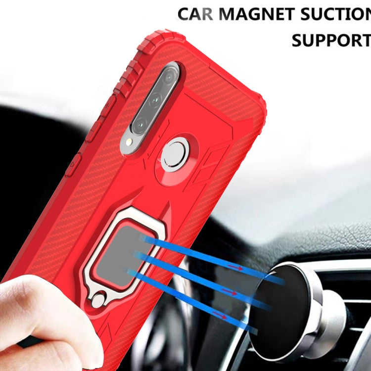 Carbon Fiber Protective Case with 360 Degree Rotating Ring Holder, For Huawei nova 4 Lite, For Huawei P Smart+ 2019, For Huawei Y9 Prime 2019, For Huawei Enjoy 10 Plus, For Huawei nova 6, For Huawei nova 6SE, For Huawei nova 7i, For Huawei P Smart Z���...