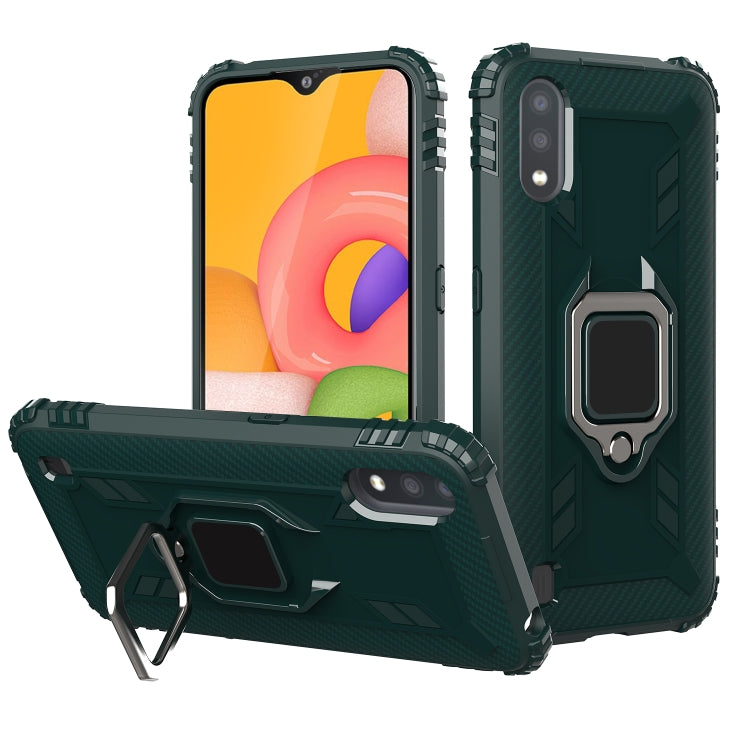 Carbon Fiber Protective Case with 360 Degree Rotating Ring Holder, For Huawei nova 4 Lite, For Huawei P Smart+ 2019, For Huawei Y9 Prime 2019, For Huawei Enjoy 10 Plus, For Huawei nova 6, For Huawei nova 6SE, For Huawei nova 7i, For Huawei P Smart Z���...