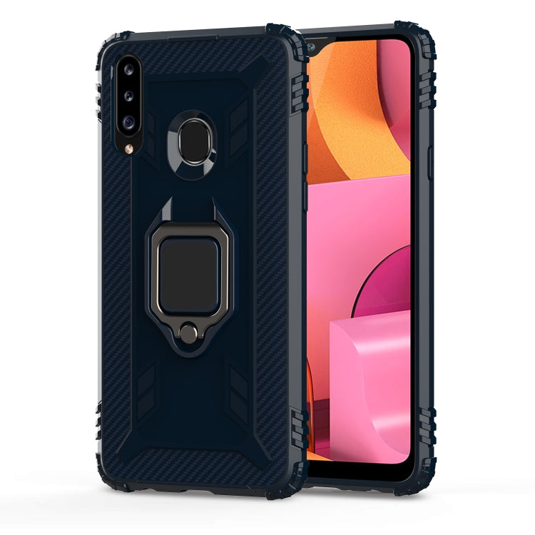 Carbon Fiber Protective Case with 360 Degree Rotating Ring Holder, For Huawei nova 4 Lite, For Huawei P Smart+ 2019, For Huawei Y9 Prime 2019, For Huawei Enjoy 10 Plus, For Huawei nova 6, For Huawei nova 6SE, For Huawei nova 7i, For Huawei P Smart Z���...