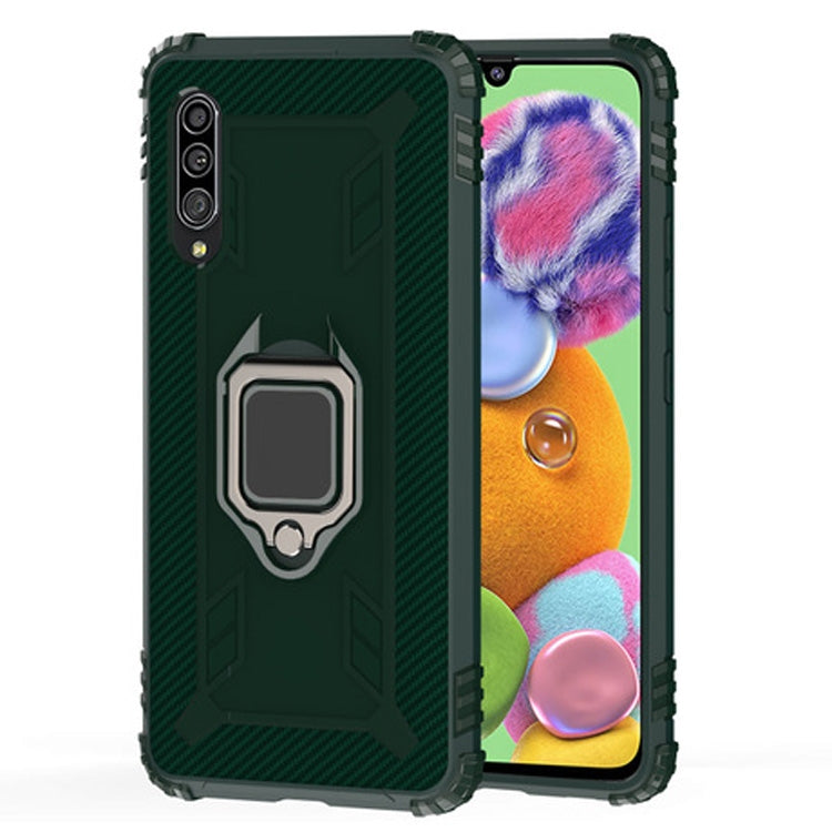 Carbon Fiber Protective Case with 360 Degree Rotating Ring Holder, For Huawei nova 4 Lite, For Huawei P Smart+ 2019, For Huawei Y9 Prime 2019, For Huawei Enjoy 10 Plus, For Huawei nova 6, For Huawei nova 6SE, For Huawei nova 7i, For Huawei P Smart Z���...