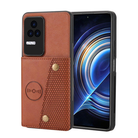 Double Buckle Card Slots Magnetic Phone Case