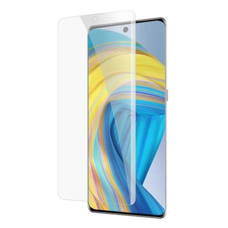 UV Liquid Curved Full Glue Tempered Glass Film, For Huawei Mate 50, For Huawei Mate 50 Pro