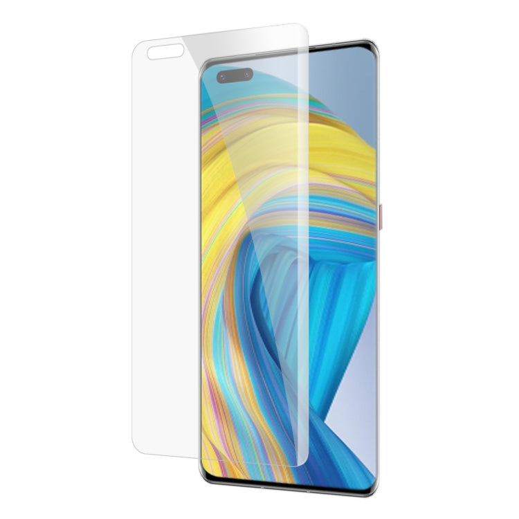 UV Liquid Curved Full Glue Tempered Glass Film, For Huawei Mate 50, For Huawei Mate 50 Pro