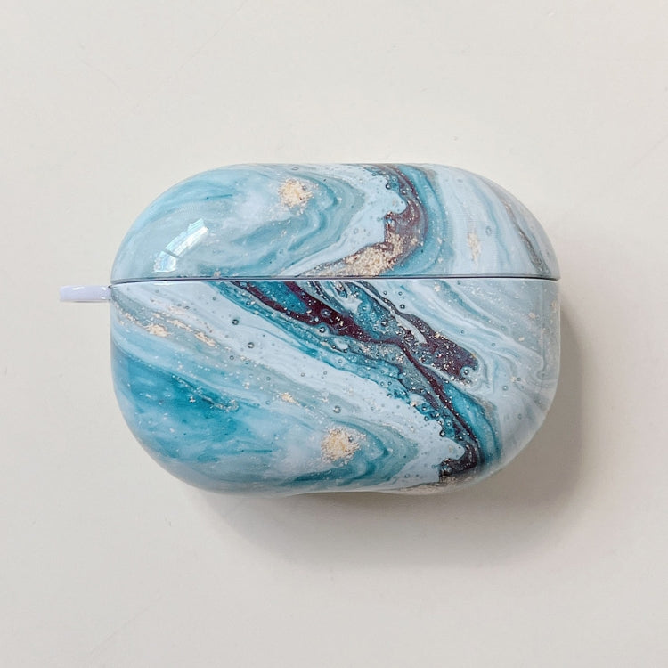 Marble Texture PC Glossy Earphone Protective Case, For Xiaomi Redmi Buds 4 Pro