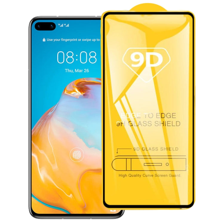 9D Full Glue Full Screen Tempered Glass Film, For Huawei P40, For Huawei P40 Lite, For Huawei Y7p 2020, For Huawei  Nova 6 SE, For Huawei  Nova 7i, For Huawei  Y6s (2019), For Huawei Y9s, For Huawei P Smart Pro 2019, For Huawei P Smart 2020������������...