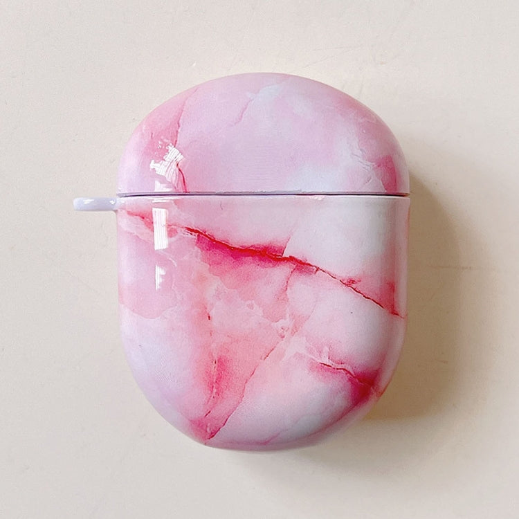 Marble Texture PC Glossy Earphone Protective Case, For Xiaomi Redmi Buds 4