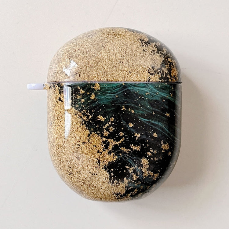 Marble Texture PC Glossy Earphone Protective Case, For Xiaomi Redmi Buds 4