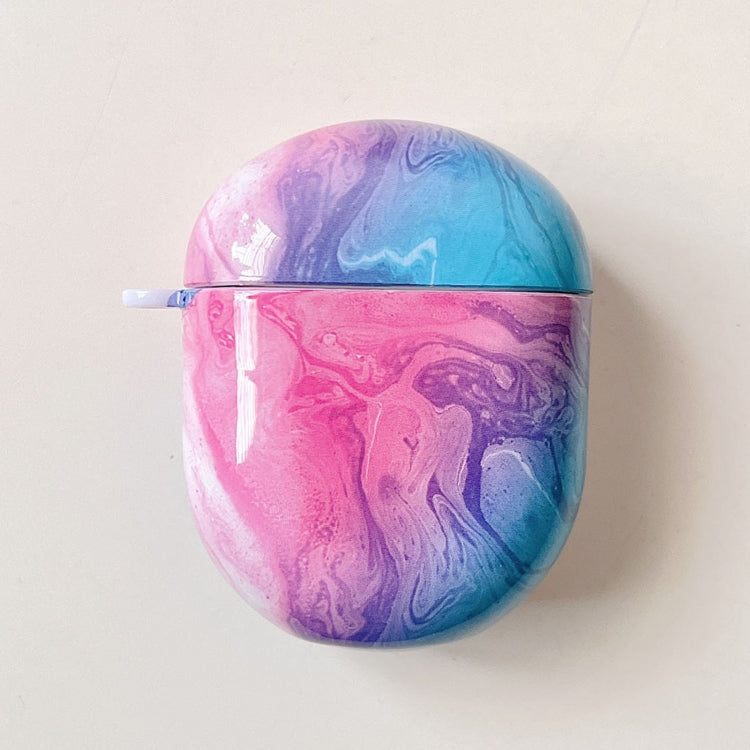 Marble Texture PC Glossy Earphone Protective Case, For Xiaomi Redmi Buds 4