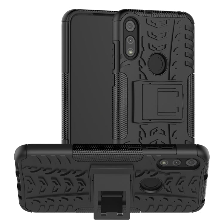 Tire Texture Shockproof TPU+PC Protective Case with Holder, For Motorola Moto E (2020), For Sony Xperia 1 II, For iPad Pro 11 (2020)