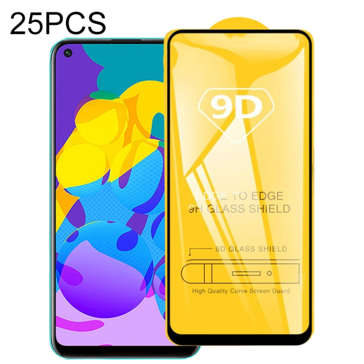 25 PCS 9D Full Glue Full Screen Tempered Glass Film, For Huawei P40, For Huawei P40 Lite, For Huawei Y7p 2020, For Huawei  Nova 6 SE, For Huawei  Nova 7i, For Huawei Y6s (2019), For Huawei Y9s, For Huawei P Smart Pro 2019, For Huawei P Smart 2020������...
