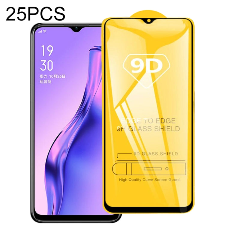 25 PCS 9D Full Glue Full Screen Tempered Glass Film, For Huawei P40, For Huawei P40 Lite, For Huawei Y7p 2020, For Huawei  Nova 6 SE, For Huawei  Nova 7i, For Huawei Y6s (2019), For Huawei Y9s, For Huawei P Smart Pro 2019, For Huawei P Smart 2020������...