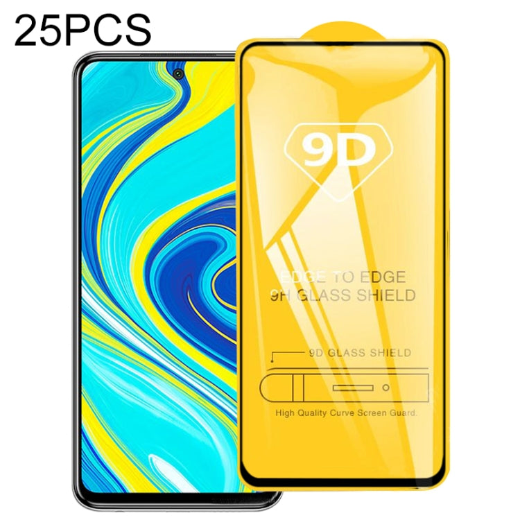 25 PCS 9D Full Glue Full Screen Tempered Glass Film, For Huawei P40, For Huawei P40 Lite, For Huawei Y7p 2020, For Huawei  Nova 6 SE, For Huawei  Nova 7i, For Huawei Y6s (2019), For Huawei Y9s, For Huawei P Smart Pro 2019, For Huawei P Smart 2020������...