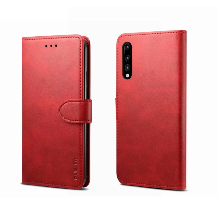 GUSSIM Business Style Horizontal Flip Leather Case with Holder & Card Slots & Wallet, For Huawei P20 Pro, For Huawei P20, For Huawei P40 Lite/Nova 6 SE/7i, For Huawei Honor 20, For Galaxy A20e, For Galaxy A20s, For Galaxy A51, For Galaxy A71