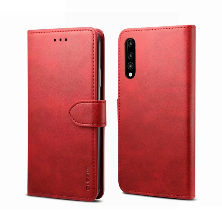 GUSSIM Business Style Horizontal Flip Leather Case with Holder & Card Slots & Wallet, For Huawei P20 Pro, For Huawei P20, For Huawei P40 Lite/Nova 6 SE/7i, For Huawei Honor 20, For Galaxy A20e, For Galaxy A20s, For Galaxy A51, For Galaxy A71