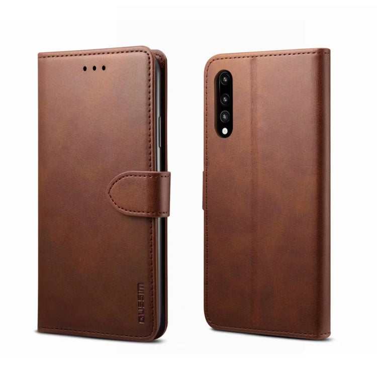 GUSSIM Business Style Horizontal Flip Leather Case with Holder & Card Slots & Wallet, For Huawei P20 Pro, For Huawei P20, For Huawei P40 Lite/Nova 6 SE/7i, For Huawei Honor 20, For Galaxy A20e, For Galaxy A20s, For Galaxy A51, For Galaxy A71