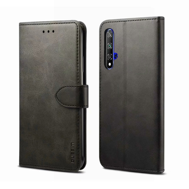 GUSSIM Business Style Horizontal Flip Leather Case with Holder & Card Slots & Wallet, For Huawei P20 Pro, For Huawei P20, For Huawei P40 Lite/Nova 6 SE/7i, For Huawei Honor 20, For Galaxy A20e, For Galaxy A20s, For Galaxy A51, For Galaxy A71