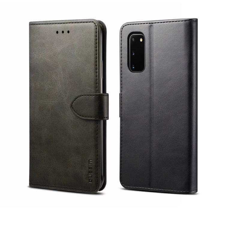 GUSSIM Business Style Horizontal Flip Leather Case with Holder & Card Slots & Wallet, For Huawei P20 Pro, For Huawei P20, For Huawei P40 Lite/Nova 6 SE/7i, For Huawei Honor 20, For Galaxy A20e, For Galaxy A20s, For Galaxy A51, For Galaxy A71