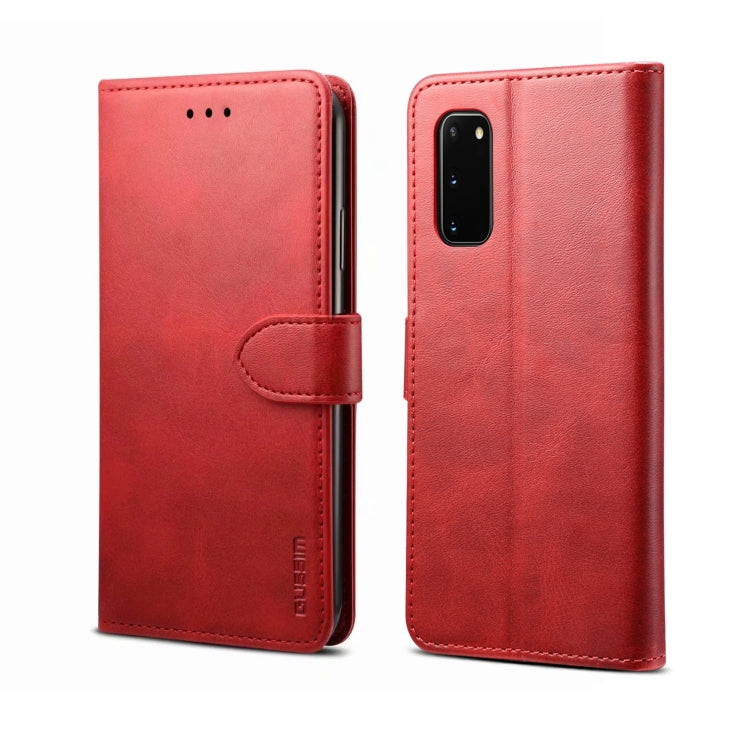 GUSSIM Business Style Horizontal Flip Leather Case with Holder & Card Slots & Wallet, For Huawei P20 Pro, For Huawei P20, For Huawei P40 Lite/Nova 6 SE/7i, For Huawei Honor 20, For Galaxy A20e, For Galaxy A20s, For Galaxy A51, For Galaxy A71