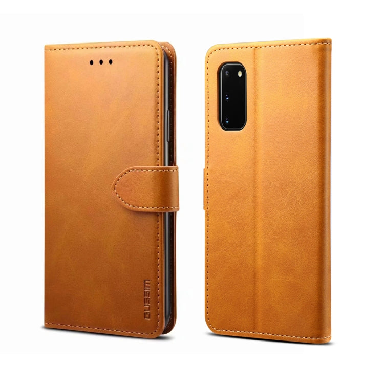 GUSSIM Business Style Horizontal Flip Leather Case with Holder & Card Slots & Wallet, For Huawei P20 Pro, For Huawei P20, For Huawei P40 Lite/Nova 6 SE/7i, For Huawei Honor 20, For Galaxy A20e, For Galaxy A20s, For Galaxy A51, For Galaxy A71