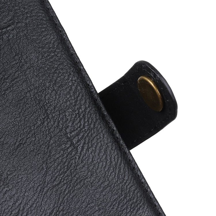 KHAZNEH Cowhide Texture PU + TPU Left and Right Open Leather Case with Bracket & Line Card and Wallet, For iPhone SE 2022 / SE 2020