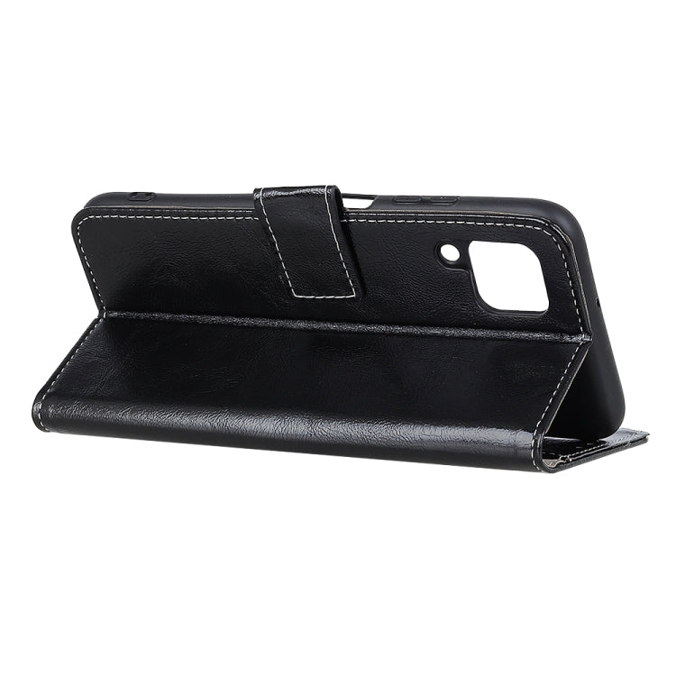 Vintage Crazy Horse Pattern PU + Left and Right Open with Photo Frame & Bracket & Positive and Negative Buckle, For Huawei P40 Lite / Nova 6 SE