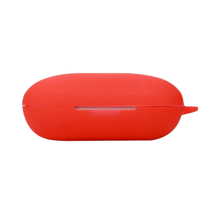 Solid Color Bluetooth Earphone Silicone Protective Case with Carabiner, For Skullcandy Push Active
