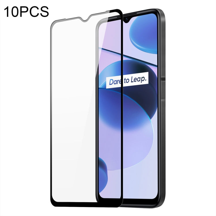 10 PCS DUX DUCIS 0.33mm 9H Medium Alumina Tempered Glass Film, For vivo X80 Pro, For Realme C31, For Realme C35, For Samsung Galaxy M53 5G, For Xiaomi 12 Lite, For Honor X7, For Honor X8, For Honor X9 / X9 5G / X30