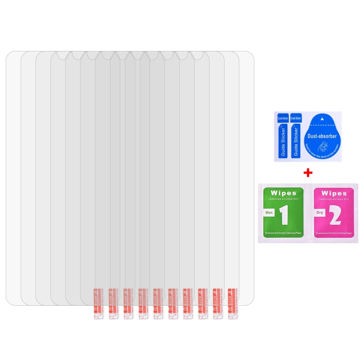 10 PCS 0.26mm 9H 2.5D Tempered Glass Film, For vivo V25 / V25e / X80 Lite / V21s (10 PCS)