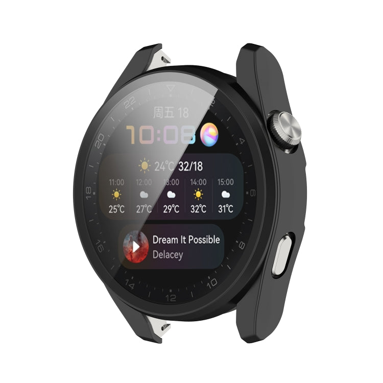 PC + Tempered Glass Integrated Protective Watch Case