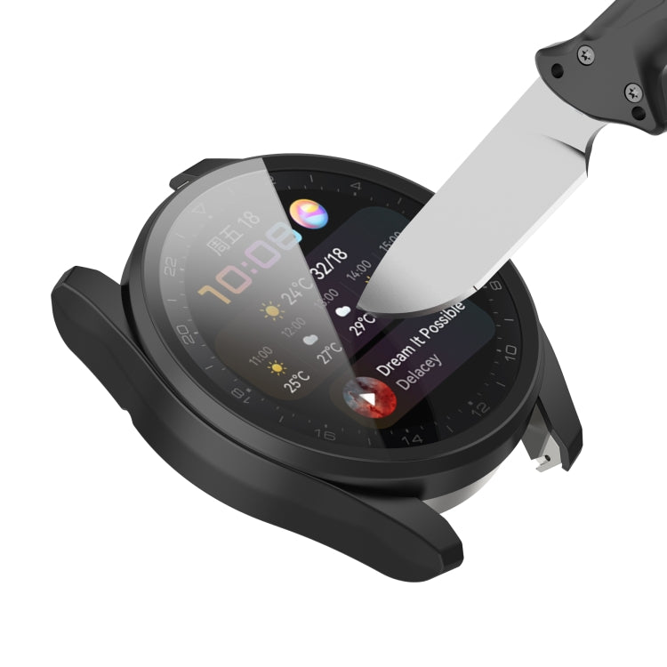 PC + Tempered Glass Integrated Protective Watch Case