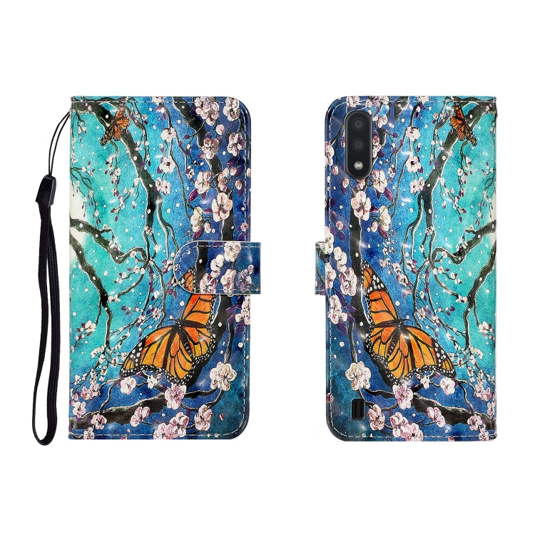 3D Colored Drawing Horizontal Flip Leather Case with Holder & Card Slot & Wallet, For Galaxy A01, For OPPO A11, For Galaxy A21, For Galaxy A41, For Galaxy A51, For Galaxy S20, For Galaxy S20 Ultra
