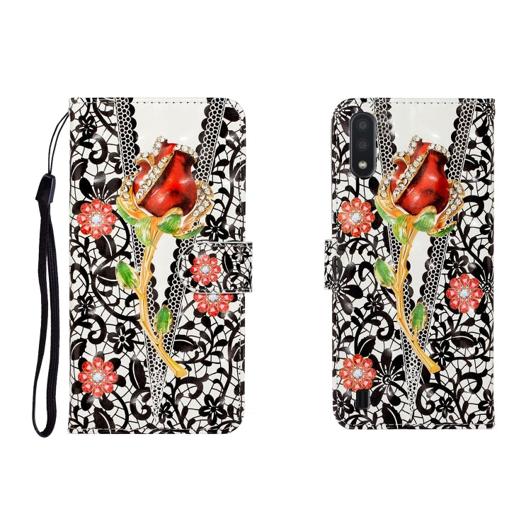 3D Colored Drawing Horizontal Flip Leather Case with Holder & Card Slot & Wallet, For Galaxy A01, For OPPO A11, For Galaxy A21, For Galaxy A41, For Galaxy A51, For Galaxy S20, For Galaxy S20 Ultra