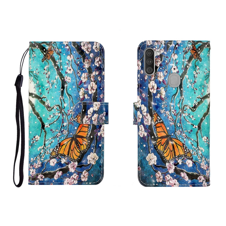 3D Colored Drawing Horizontal Flip Leather Case with Holder & Card Slot & Wallet, For Galaxy A01, For OPPO A11, For Galaxy A21, For Galaxy A41, For Galaxy A51, For Galaxy S20, For Galaxy S20 Ultra