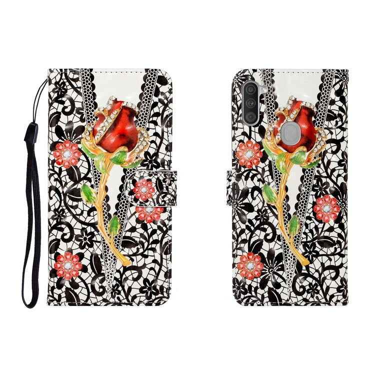 3D Colored Drawing Horizontal Flip Leather Case with Holder & Card Slot & Wallet, For Galaxy A01, For OPPO A11, For Galaxy A21, For Galaxy A41, For Galaxy A51, For Galaxy S20, For Galaxy S20 Ultra