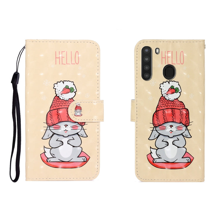 3D Colored Drawing Horizontal Flip Leather Case with Holder & Card Slot & Wallet, For Galaxy A01, For OPPO A11, For Galaxy A21, For Galaxy A41, For Galaxy A51, For Galaxy S20, For Galaxy S20 Ultra