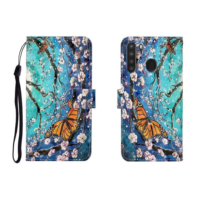 3D Colored Drawing Horizontal Flip Leather Case with Holder & Card Slot & Wallet, For Galaxy A01, For OPPO A11, For Galaxy A21, For Galaxy A41, For Galaxy A51, For Galaxy S20, For Galaxy S20 Ultra