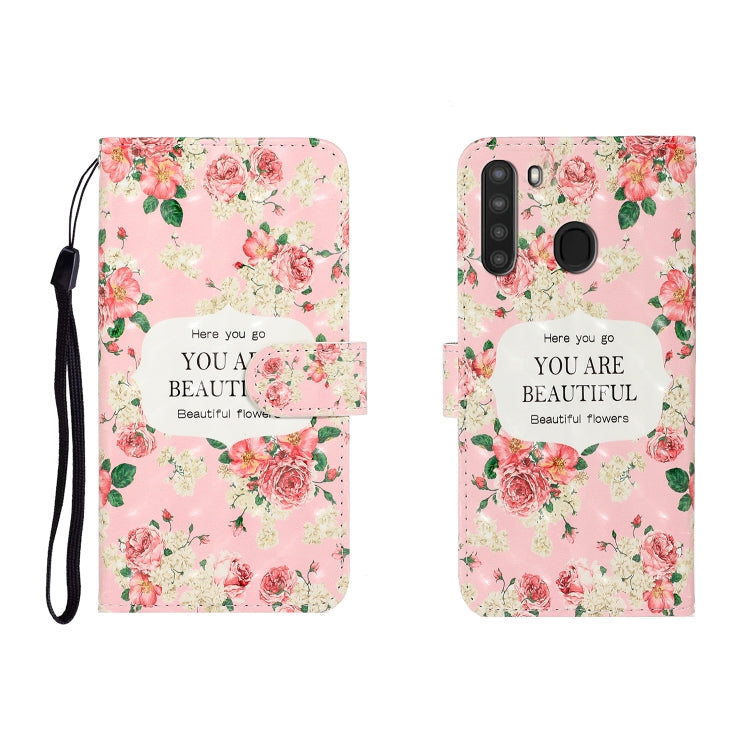 3D Colored Drawing Horizontal Flip Leather Case with Holder & Card Slot & Wallet, For Galaxy A01, For OPPO A11, For Galaxy A21, For Galaxy A41, For Galaxy A51, For Galaxy S20, For Galaxy S20 Ultra