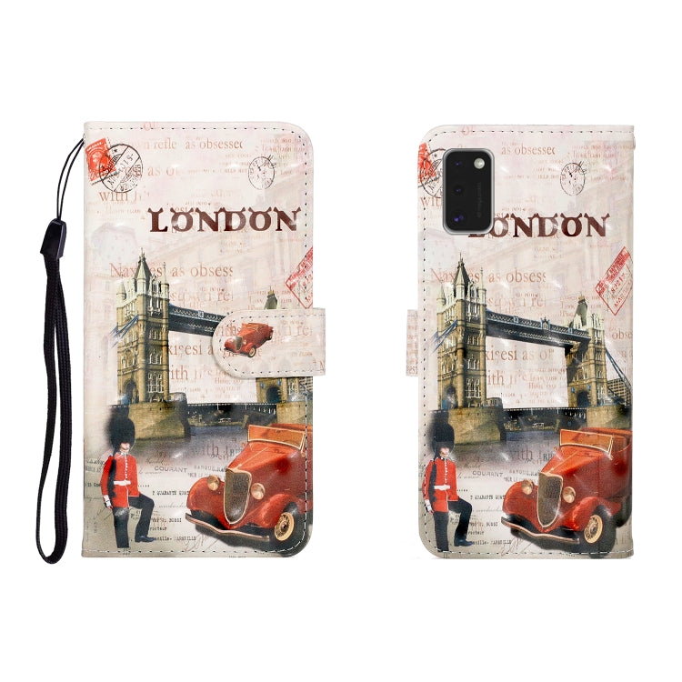3D Colored Drawing Horizontal Flip Leather Case with Holder & Card Slot & Wallet, For Galaxy A01, For OPPO A11, For Galaxy A21, For Galaxy A41, For Galaxy A51, For Galaxy S20, For Galaxy S20 Ultra