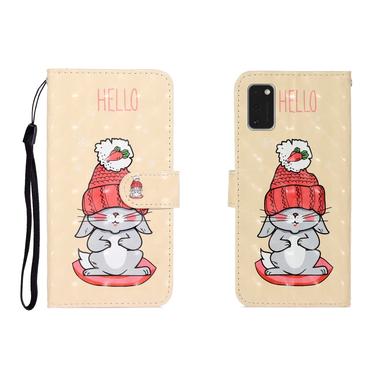 3D Colored Drawing Horizontal Flip Leather Case with Holder & Card Slot & Wallet, For Galaxy A01, For OPPO A11, For Galaxy A21, For Galaxy A41, For Galaxy A51, For Galaxy S20, For Galaxy S20 Ultra