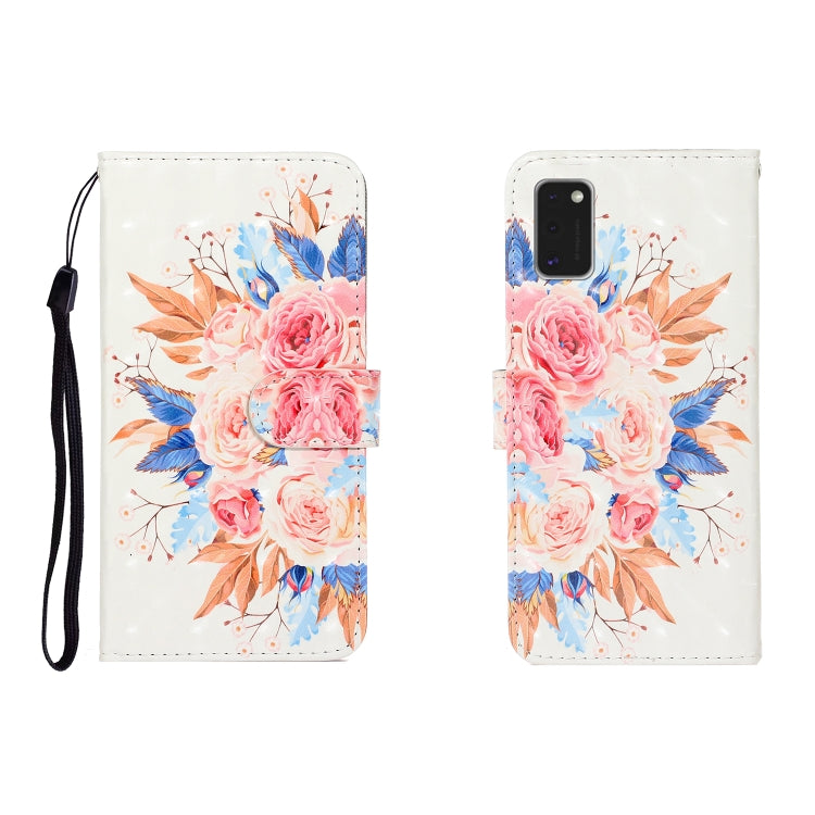 3D Colored Drawing Horizontal Flip Leather Case with Holder & Card Slot & Wallet, For Galaxy A01, For OPPO A11, For Galaxy A21, For Galaxy A41, For Galaxy A51, For Galaxy S20, For Galaxy S20 Ultra