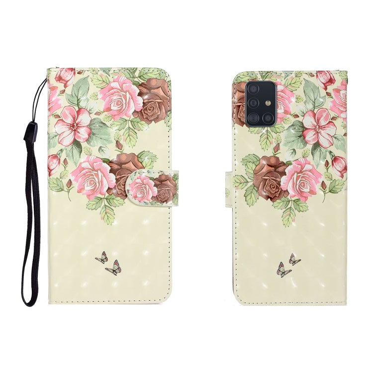 3D Colored Drawing Horizontal Flip Leather Case with Holder & Card Slot & Wallet, For Galaxy A01, For OPPO A11, For Galaxy A21, For Galaxy A41, For Galaxy A51, For Galaxy S20, For Galaxy S20 Ultra