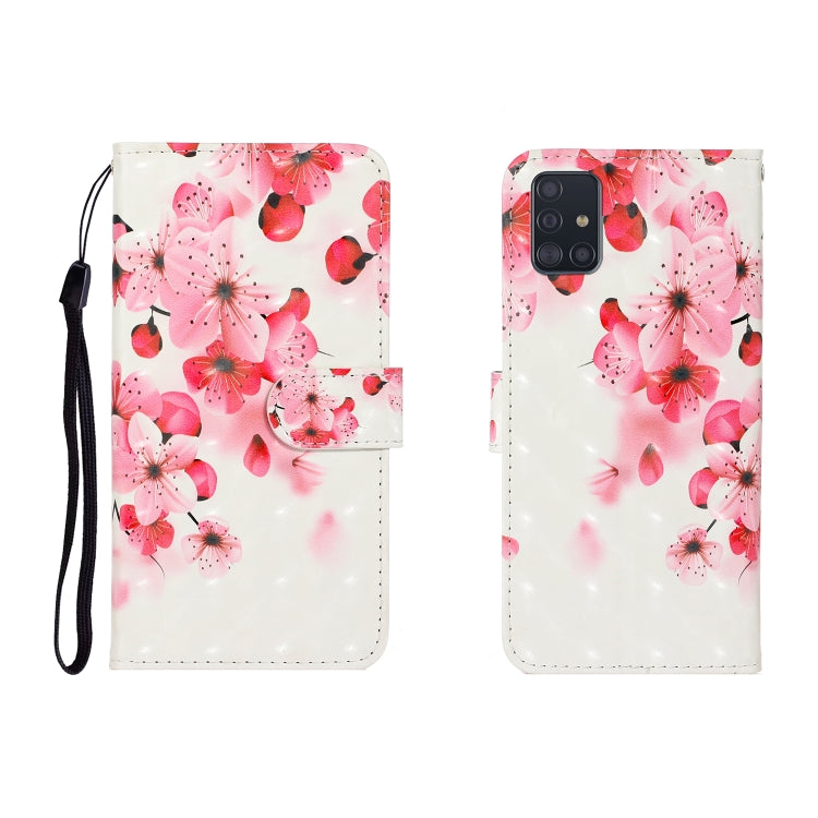 3D Colored Drawing Horizontal Flip Leather Case with Holder & Card Slot & Wallet, For Galaxy A01, For OPPO A11, For Galaxy A21, For Galaxy A41, For Galaxy A51, For Galaxy S20, For Galaxy S20 Ultra