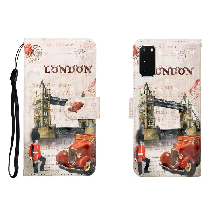 3D Colored Drawing Horizontal Flip Leather Case with Holder & Card Slot & Wallet, For Galaxy A01, For OPPO A11, For Galaxy A21, For Galaxy A41, For Galaxy A51, For Galaxy S20, For Galaxy S20 Ultra