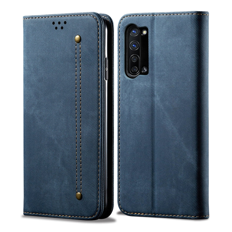 Denim Texture Casual Style Horizontal Flip Leather Case with Holder & Card Slots & Wallet, For OPPO Reno 3 5G / Reno 3 Youth, For OnePlus 8 Pro, For Galaxy S20, For Galaxy S20 Plus, For Galaxy S20 Ultra, For OnePlus 8, For Huawei Honor 30��������������...