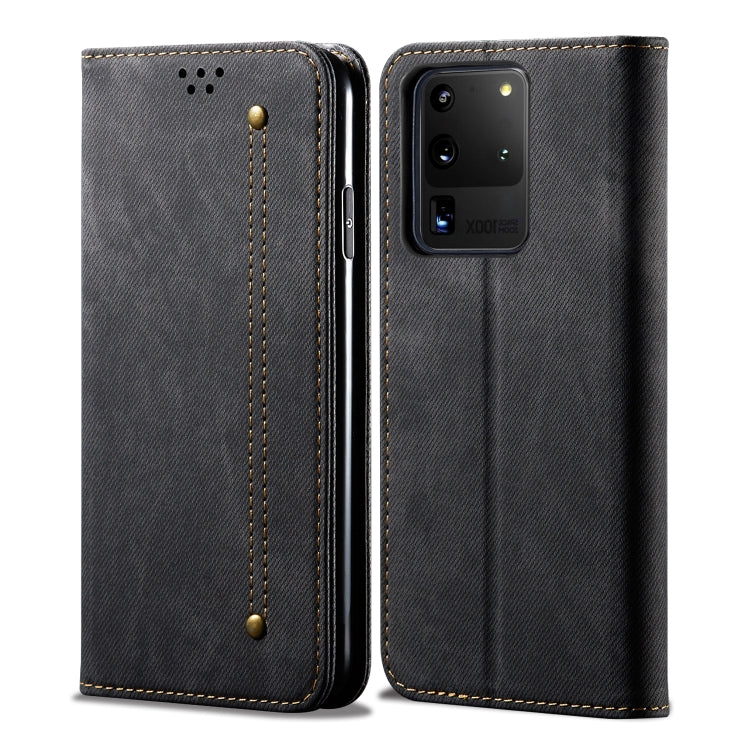 Denim Texture Casual Style Horizontal Flip Leather Case with Holder & Card Slots & Wallet, For OPPO Reno 3 5G / Reno 3 Youth, For OnePlus 8 Pro, For Galaxy S20, For Galaxy S20 Plus, For Galaxy S20 Ultra, For OnePlus 8, For Huawei Honor 30��������������...